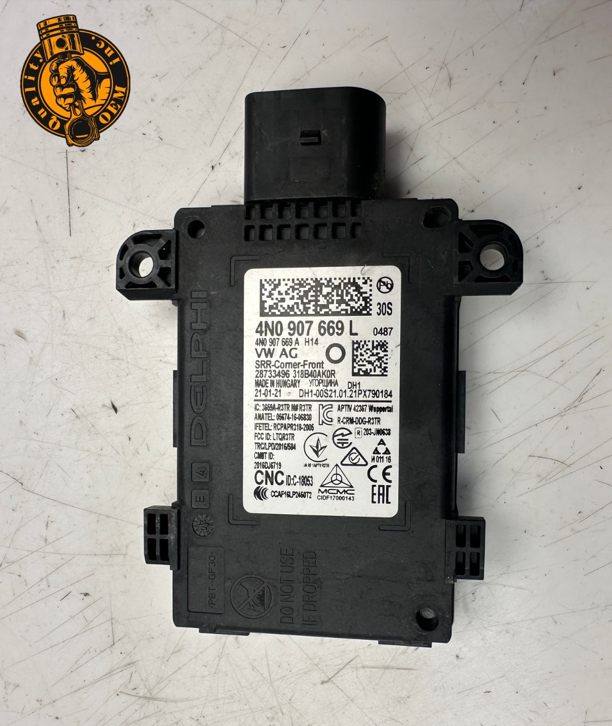 2019-2025 AUDI A7 A8 Q7 Q8 PORSCHE CAYENNE FRONT BLIND SPOT RADAR SENSOR