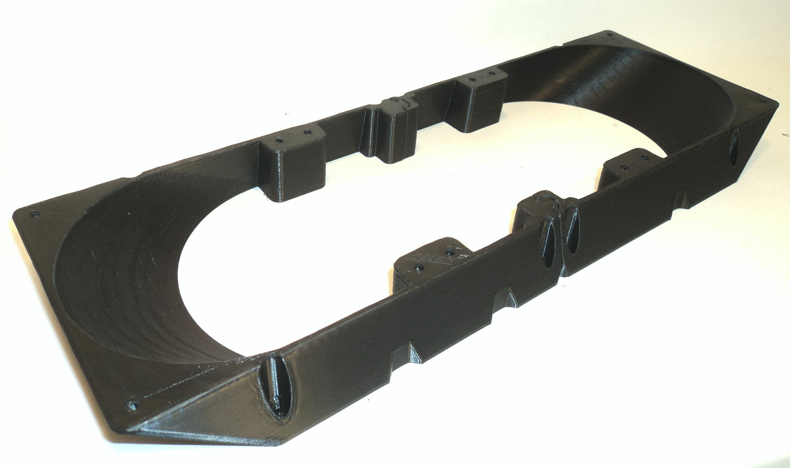 280mm Radiator +3x 120mm Fans to 3x 120mm Fan Slots Mounting Bracket Adapter Mod