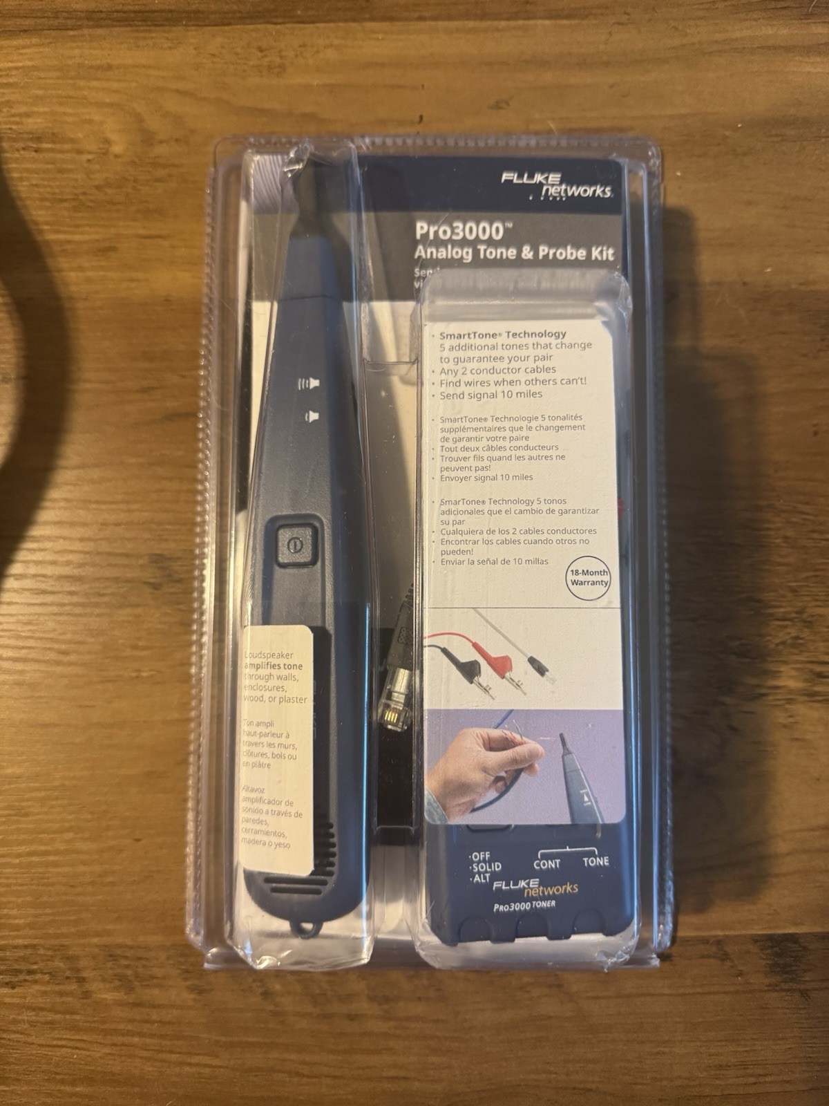 Fluke Networks Pro3000 Analog Tone & Probe Kit