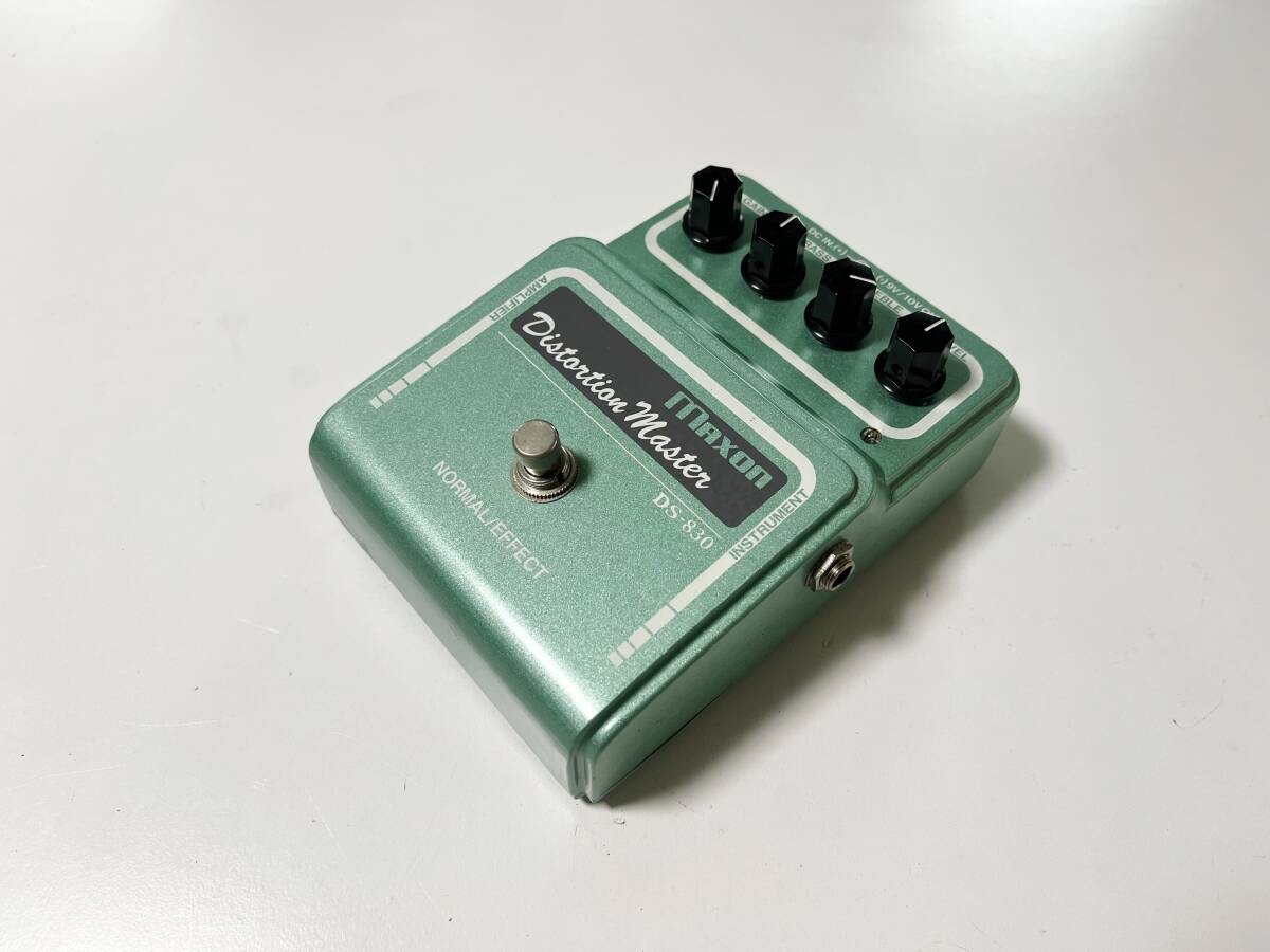 Maxon DS-830 Distortion Master Overdrive Effects Pedals used japan