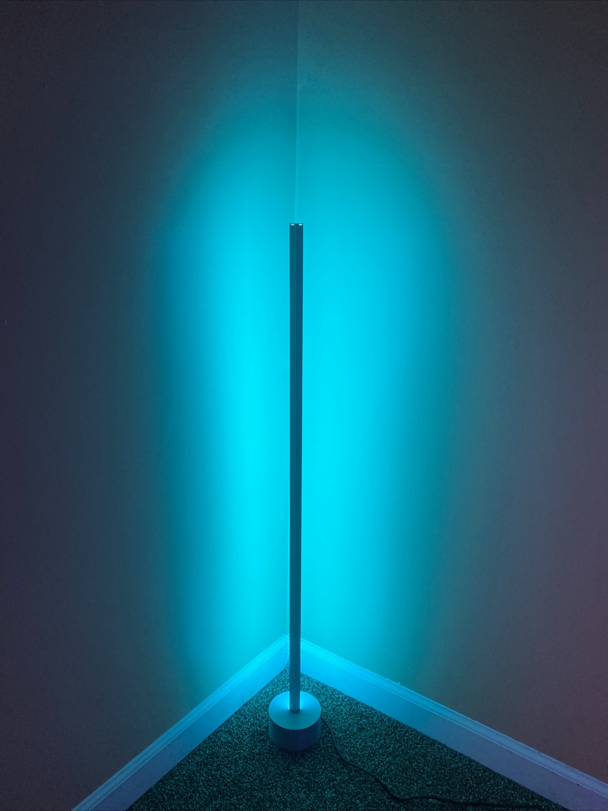 led corner floor lamp