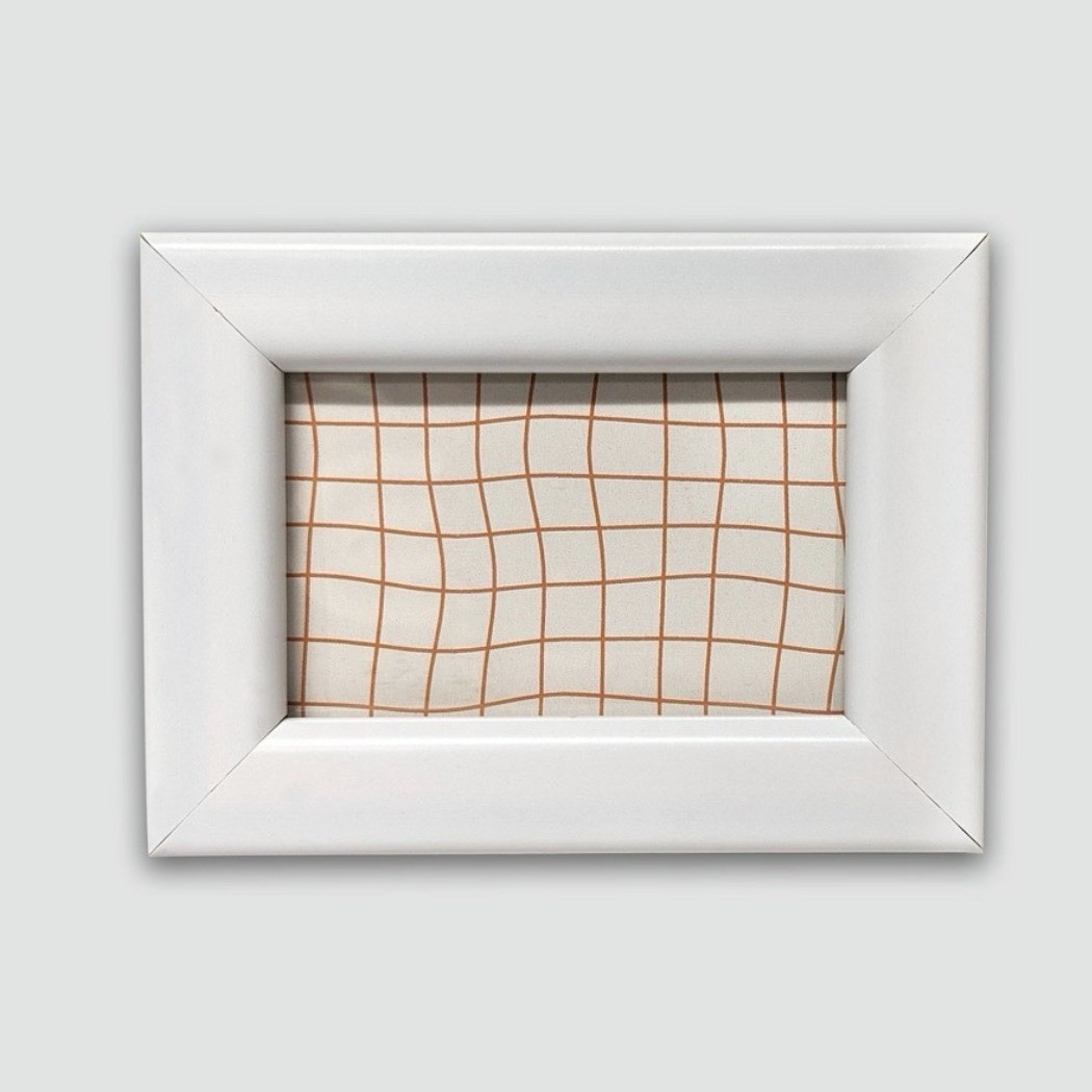 Harbortown 4pk 2"x3" Soft Linear Profile Mini Picture Frames - Matte White