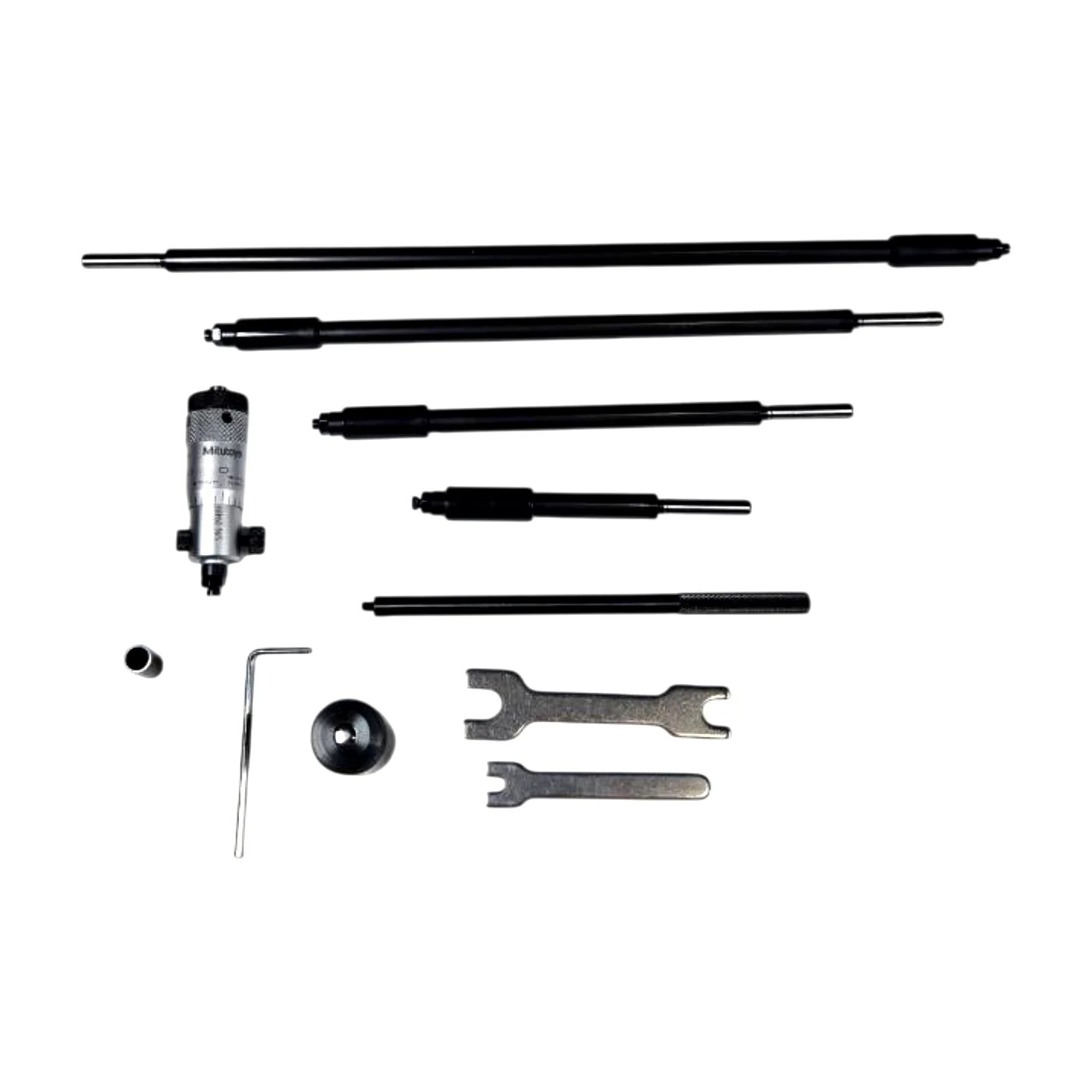 Mitutoyo 141-233 2-12in 0.001in Mechanical Inside Micrometer Set
