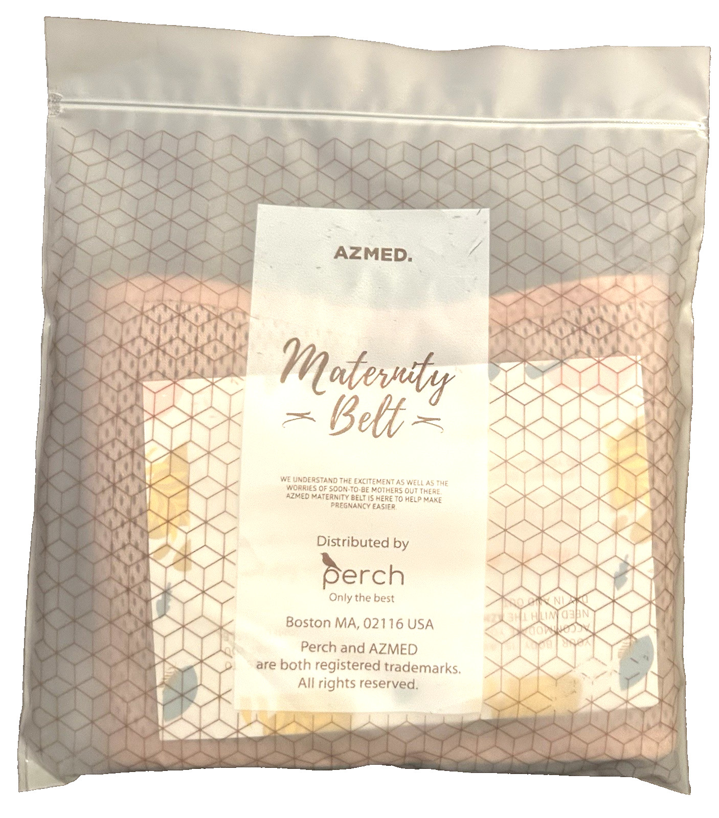 AZMED Maternity Back Belt Support - Adjustable OS - Beige
