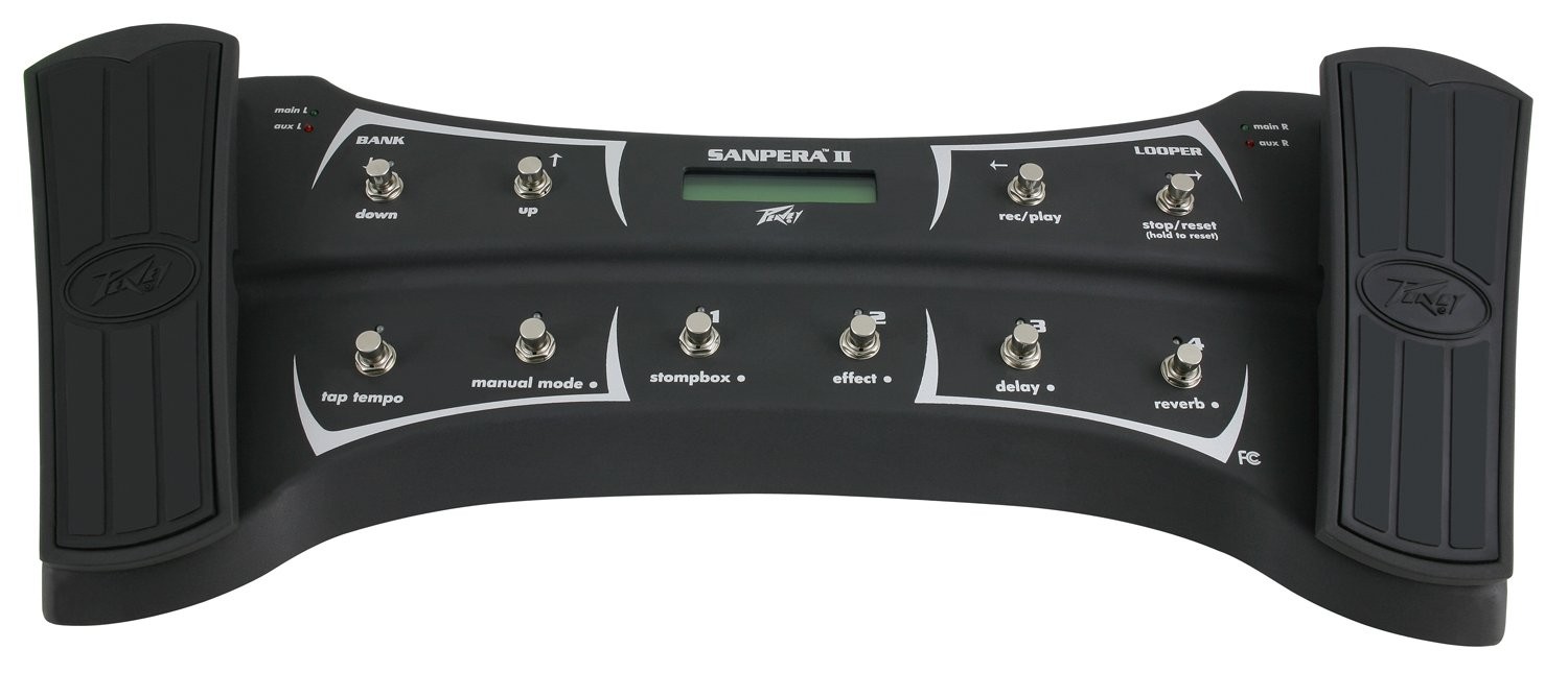 Peavey Electronics Sanpera II Foot Controller 4.00 x 12.80 x 31.00, Black