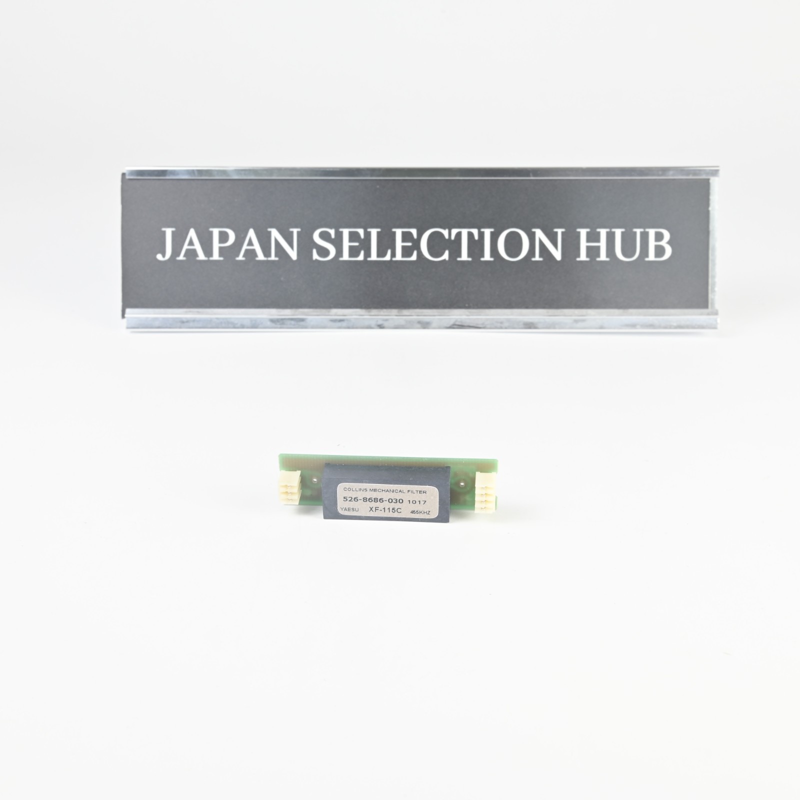 YAESU YF-122C CW NARROW FILTER XF-115C Mechanical Filter Working Confirmed Japan