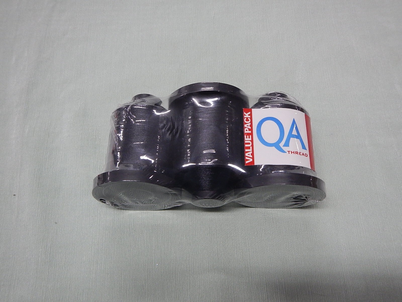 Machine Embroidery  Thread Black 3 reel of 1000 mts