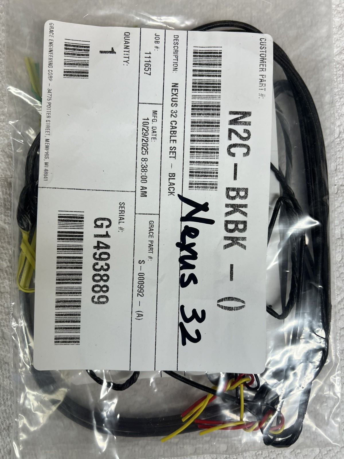 Original Factory String And Cable Set For Prime Nexus 32 compound bow