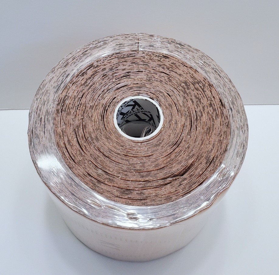 NEW - KT Tape PRO Wide Synthetic Beige kinesiology sports tape 75 strip 4" x 10"