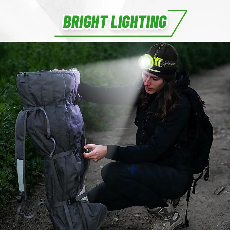 50000LM Diving Flashlight LED Waterproof Strong Head Light Underwater Headlamp