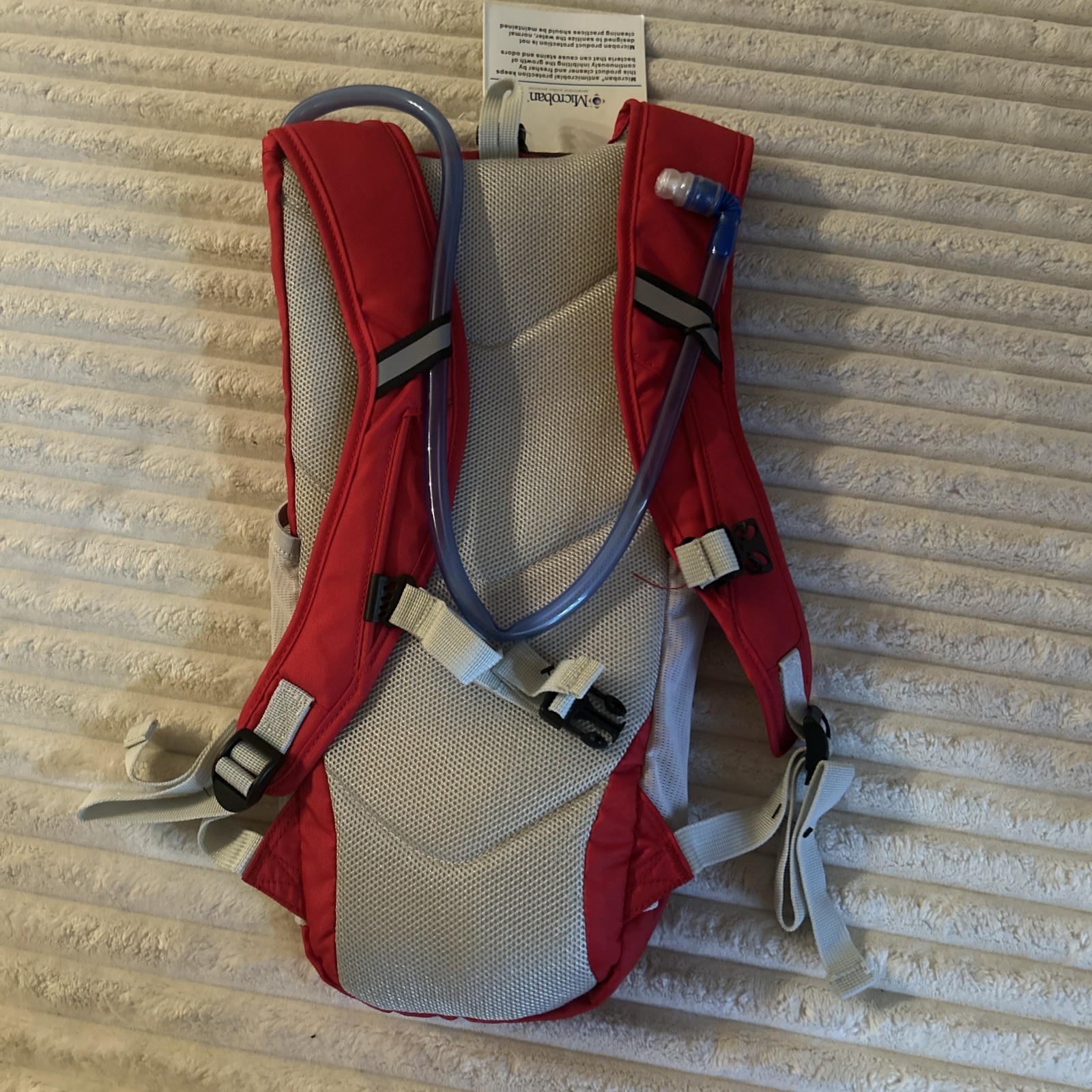 Ridgeway by Kelty Monarch 5L Hydration Backpack Red Gray Bladder Running NWT