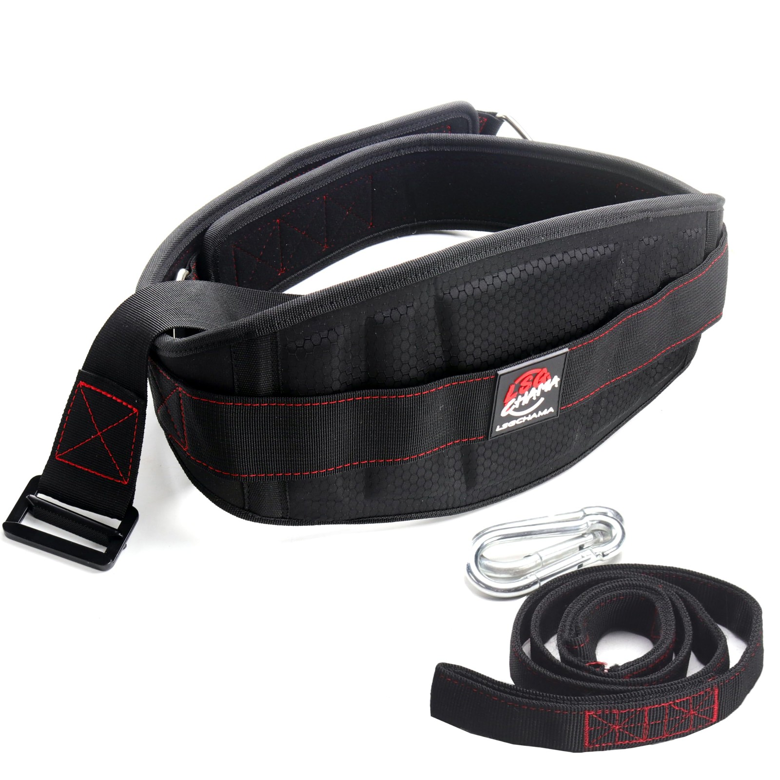 Heavy-Duty Belt for Belt Squats, Weight Training Rack Attachment, Squat Machine