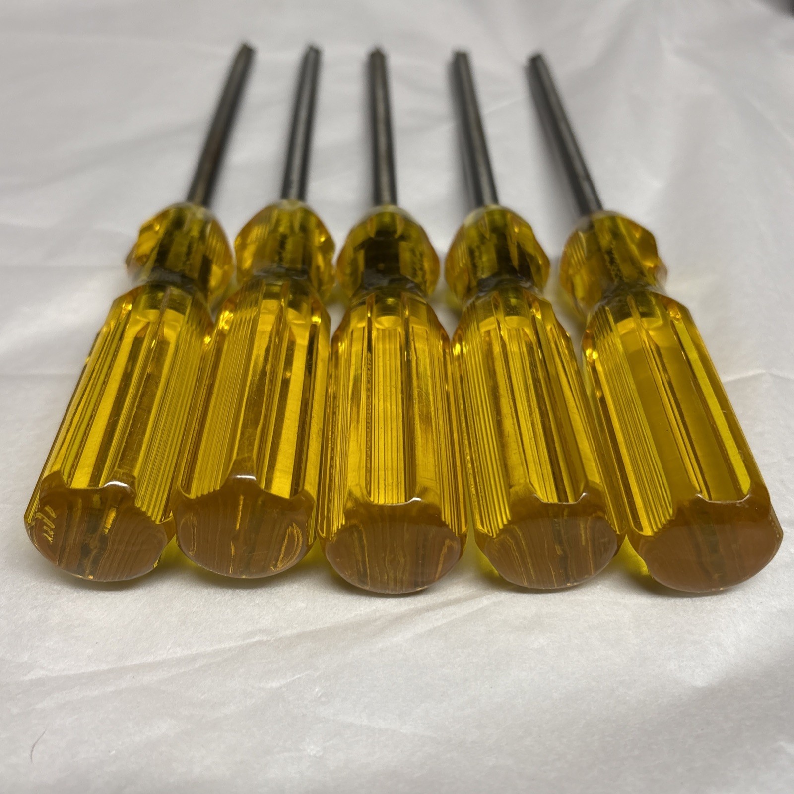 Vintage Stanley Utility 703-3 Phillips Head #3 Tip Screwdriver USA Lot Of 5 NOS