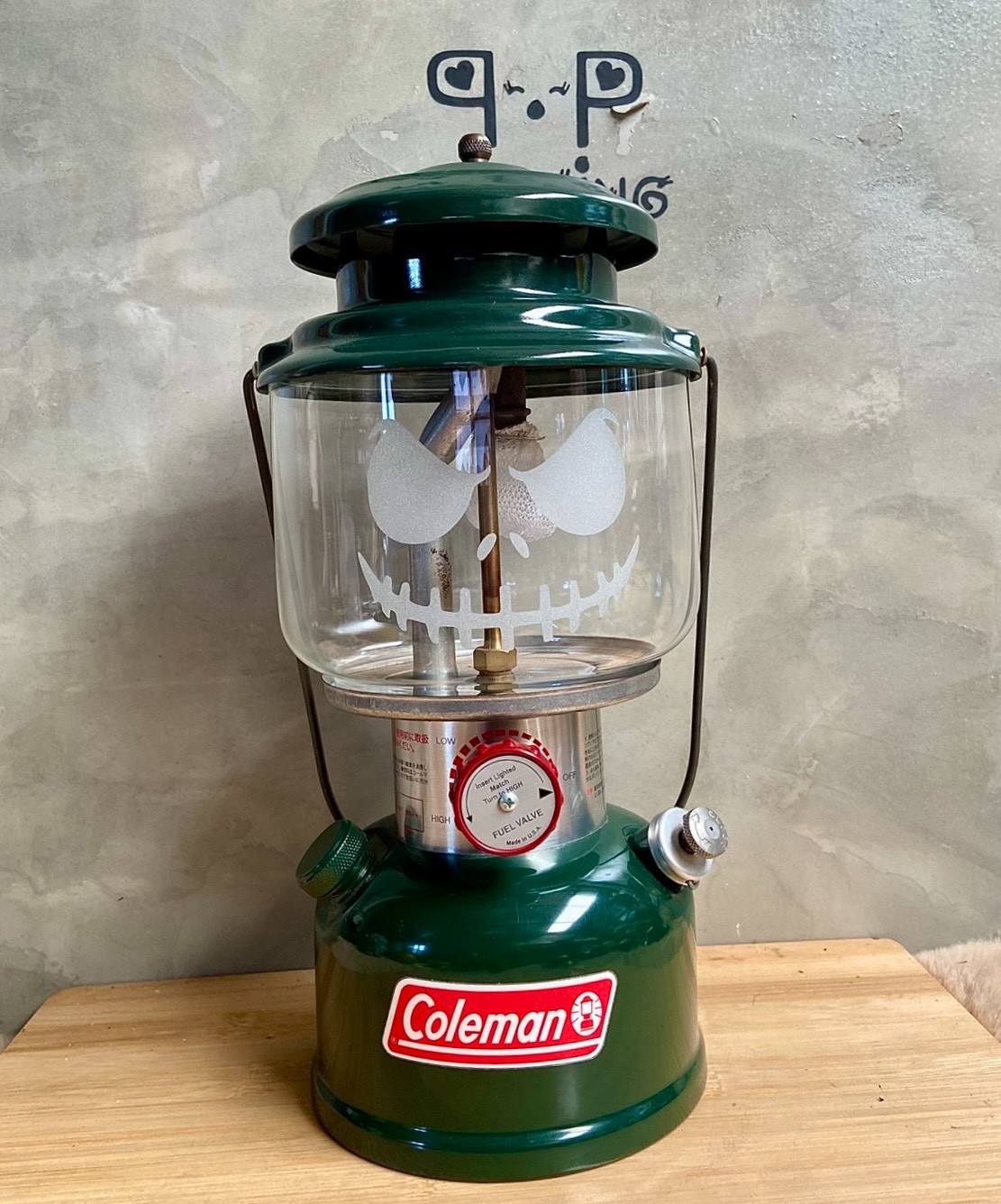 Glass Globe Coleman for 286 Reproduction new shape