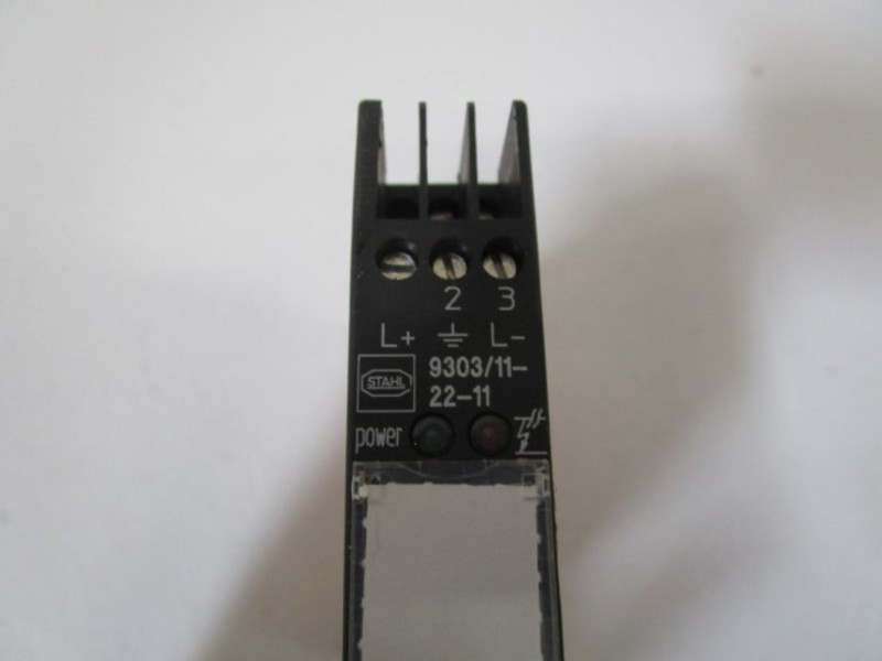 STAHL TRANSMITTER SUPPLY UNIT 9303/11-22-11 UNMP