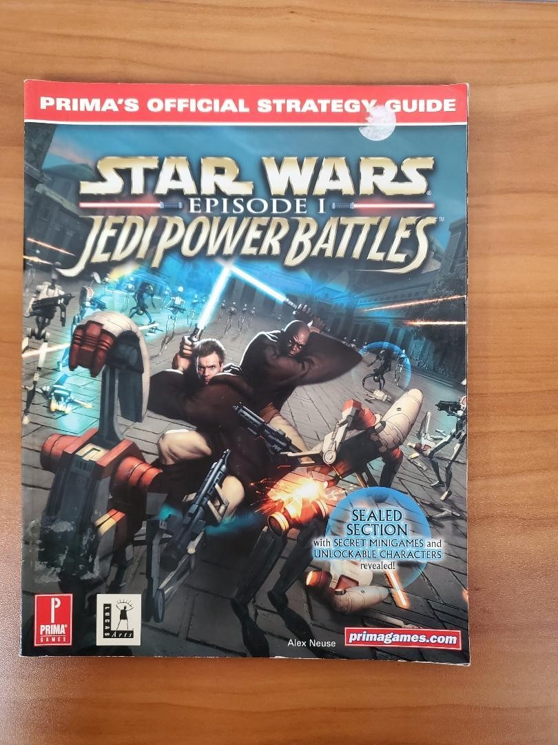 STRATEGY GUIDE - JEDI POWER BATTLES USED (NLG054717)