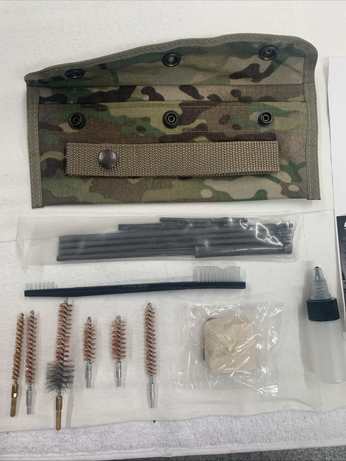 M4/M7 UNIVERSAL GUN CLEANING KIT “Great To Have In Truck For Emergency Cleaning”