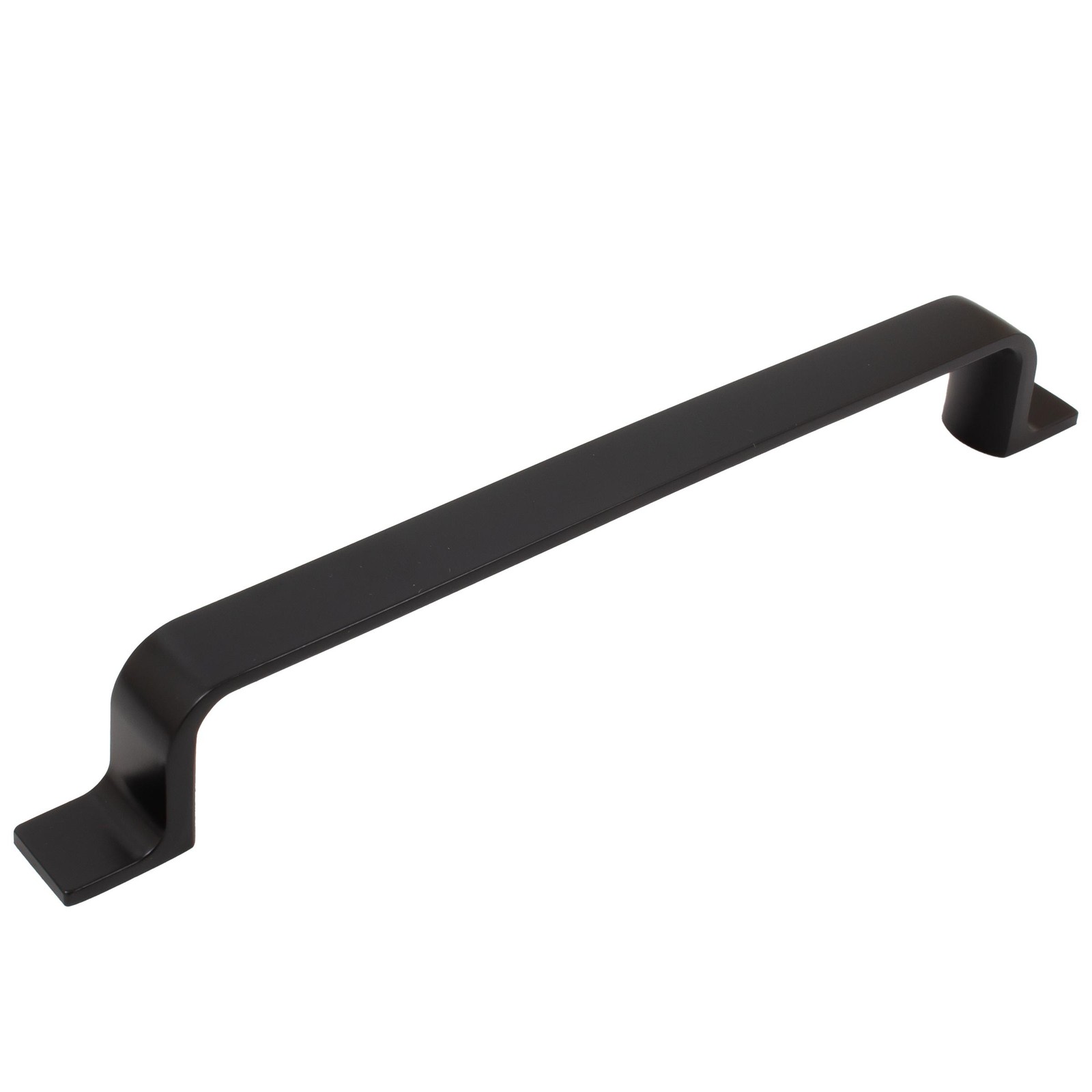 Rubicon Cabinet Pull, 160 Millimeters, Matte Black by Stone Harbor Hardware