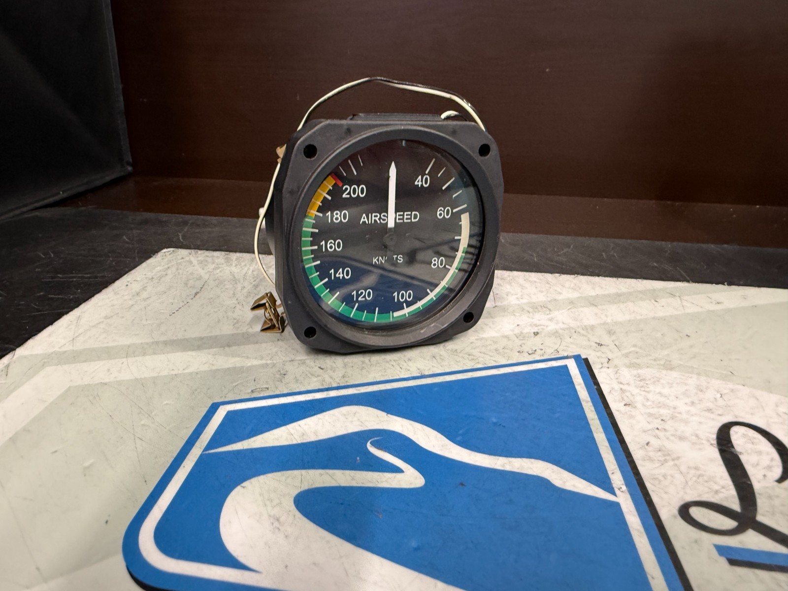 Airspeed Indicator EA5175-12L-CIR Removed Working