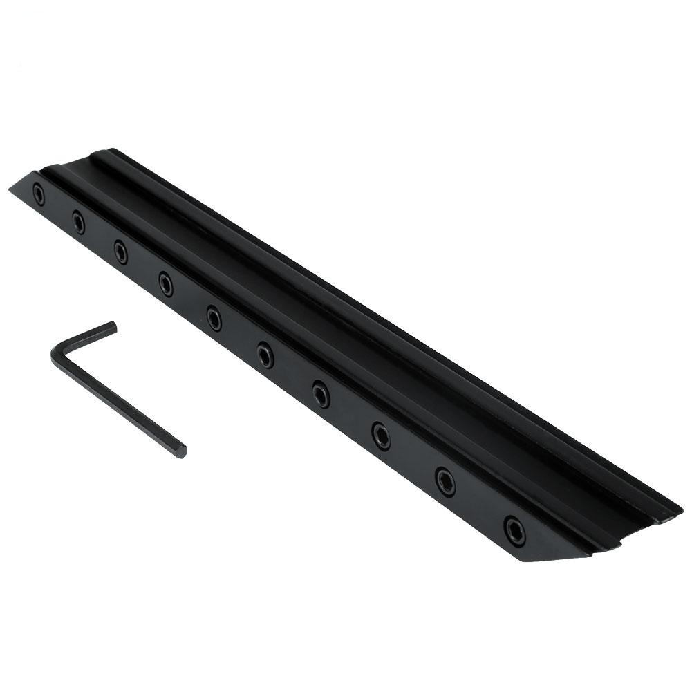 Scope Base Mount 11mm Tri-Rail Dovetail Riser Rail Mount w/ Hex Wrench