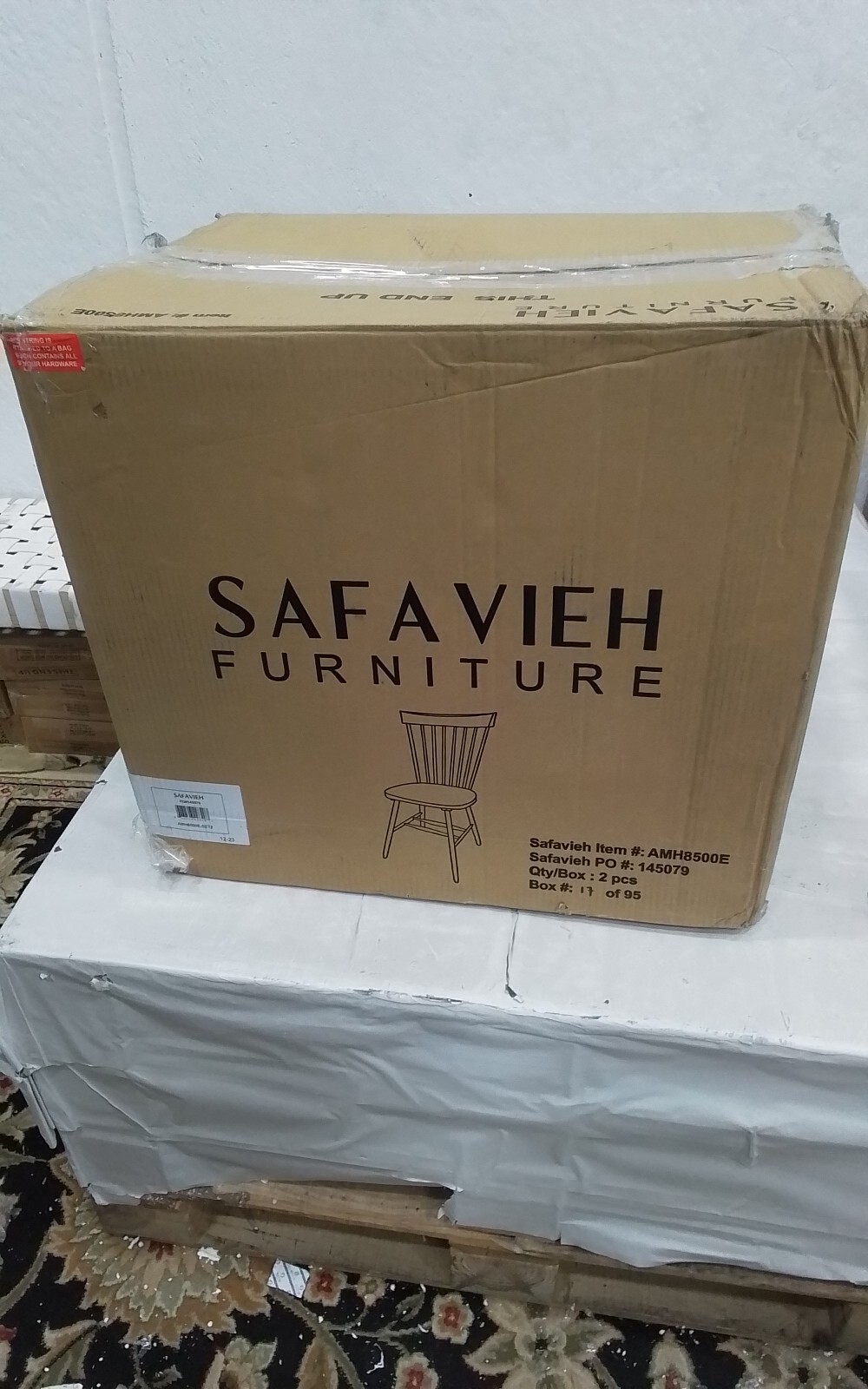 Safavieh PARKER SPINDEL SIDE CHAIR, Reduced Price 2172745220 AMH8500E