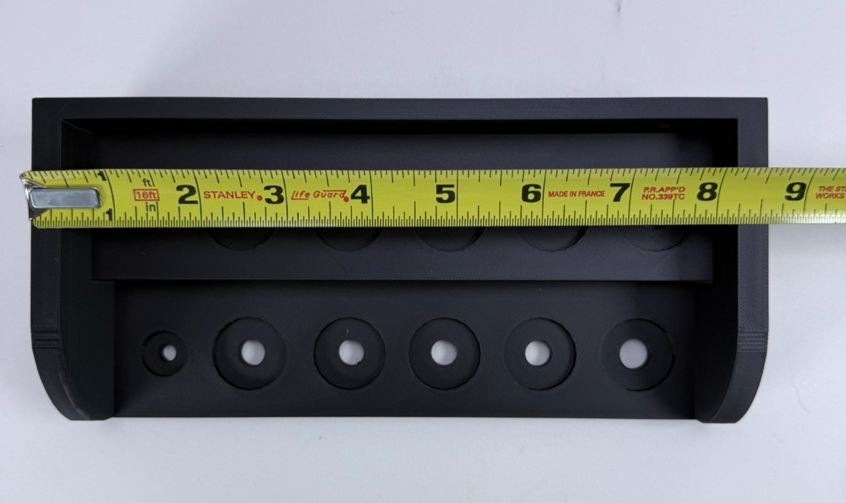 Wall Mount 12 Screwdriver Holder Organizer, 2 Tier – Tool Storage Rack
