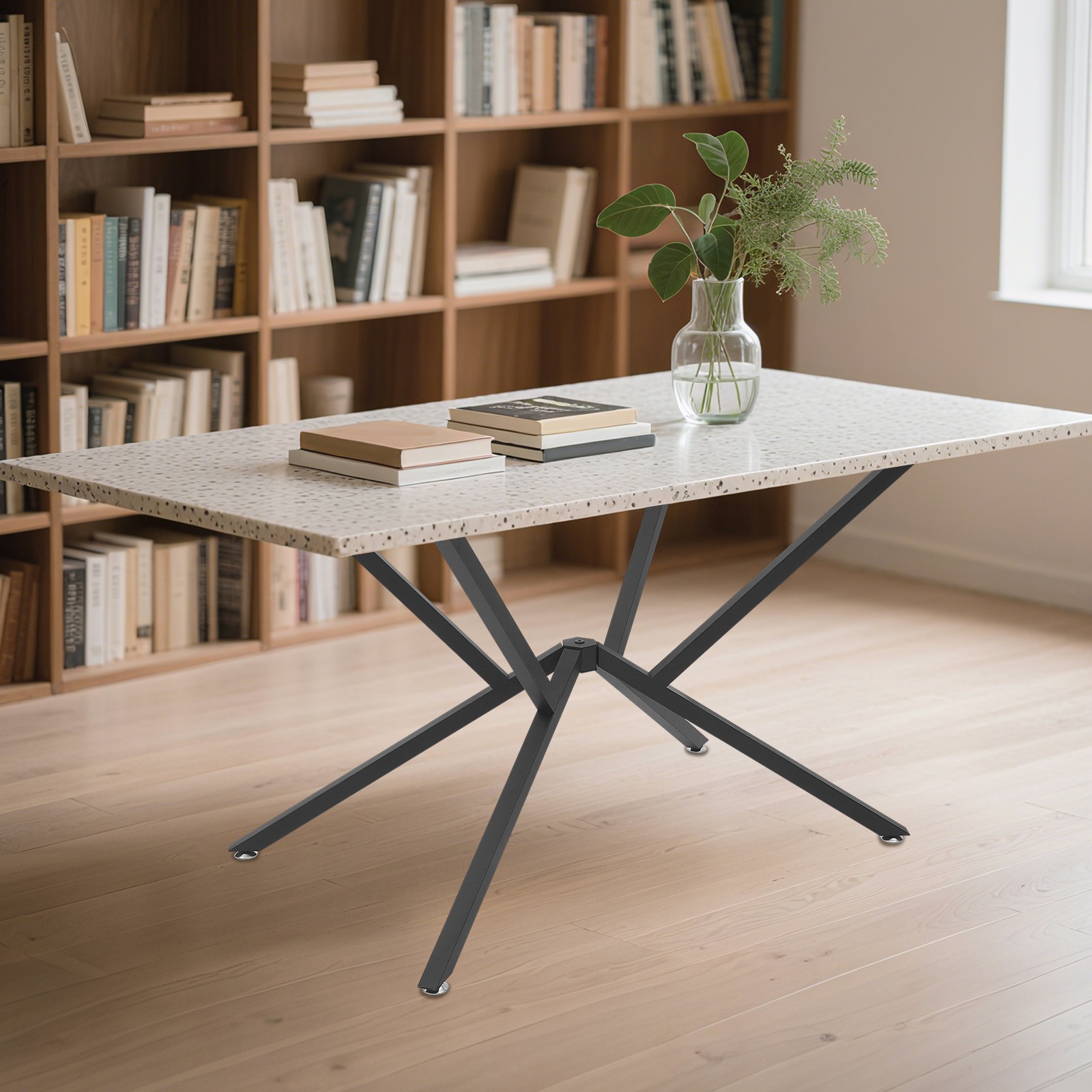 Metal Table Legs Table Crossed-leg Modern Dining Table Legs Furniture Legs