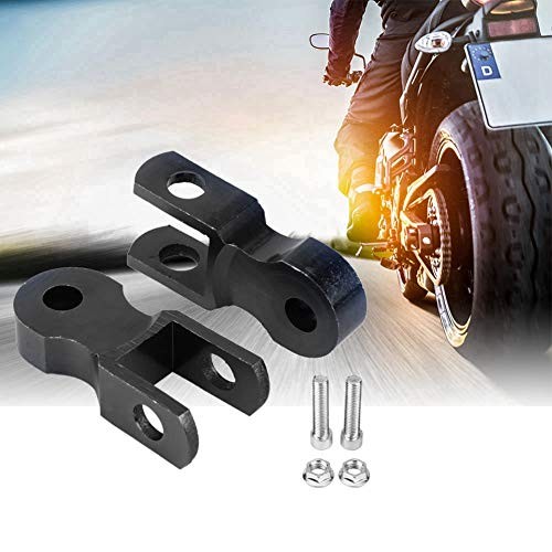 Motorcycle Shock Extenders,Motorcycle Rear Shock Absorber Riser,2PCs Universal