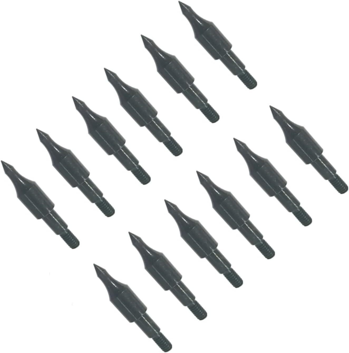 12Pcs High Precision Field Points, Crossbow Arrow Tips for Bow and Arrow Target