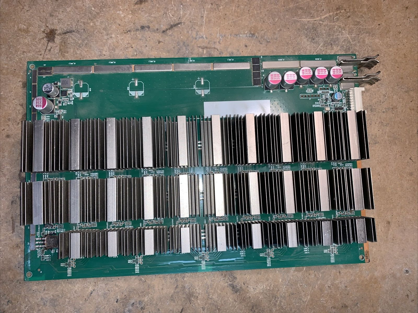 T17  Hash board for Bitmain Antminer BTC ASIC bitcoin miner (not working)