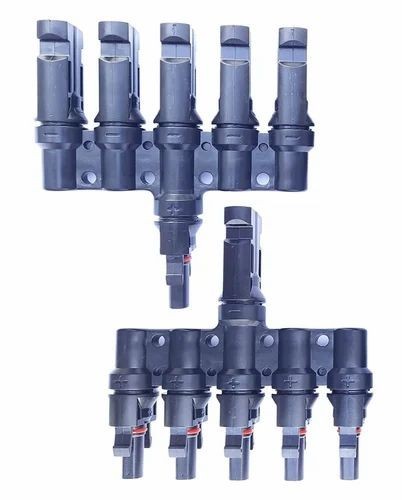 MC4 connectors are single-contact used for connecting solar panels. These MC4 X5