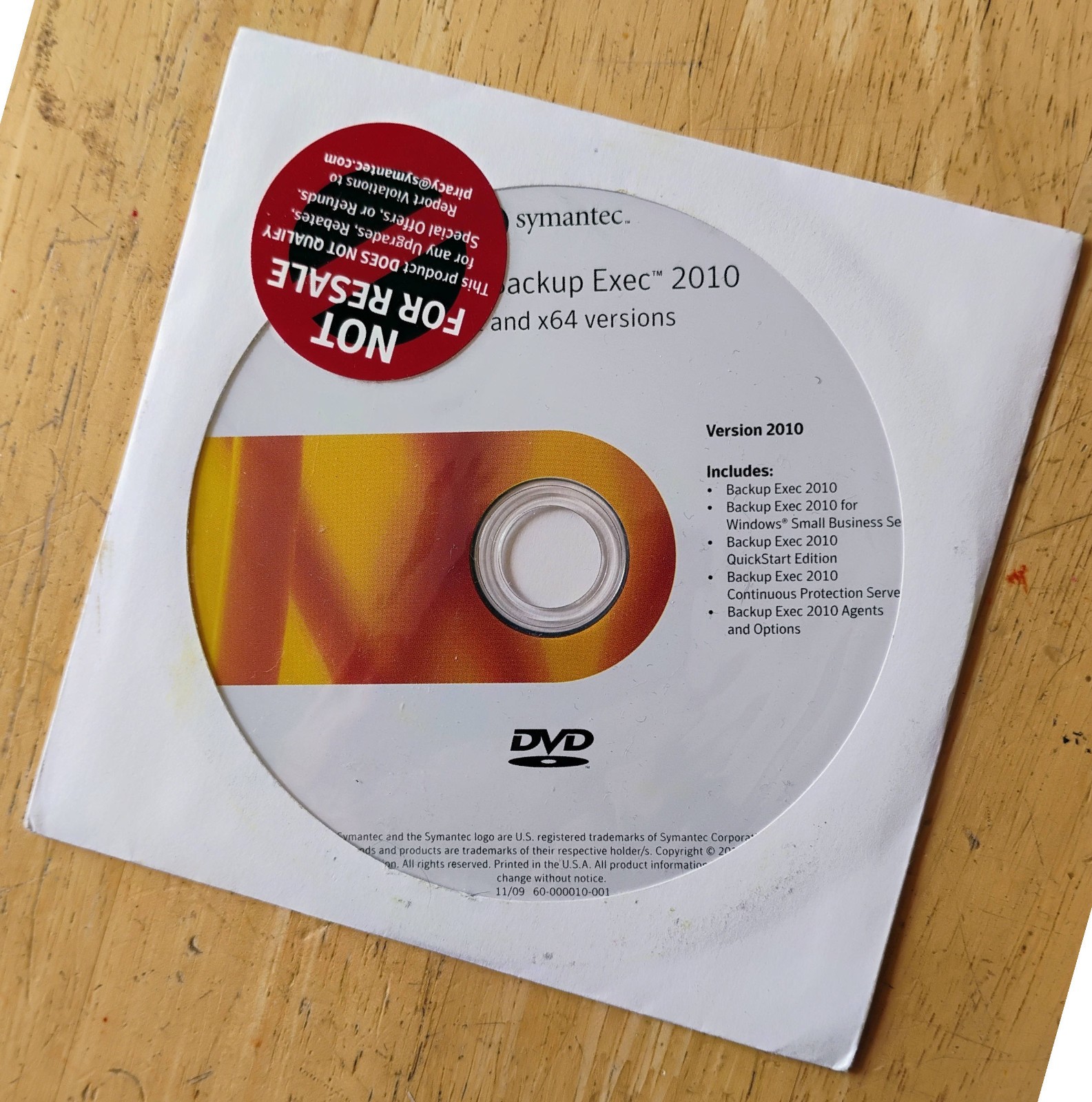Backup Exec 2010