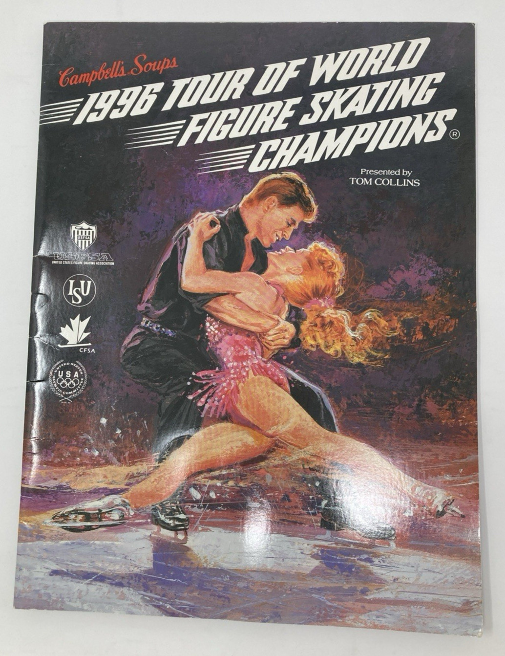 1996 Tour Of World Figure Skating Champions Program + Ticket