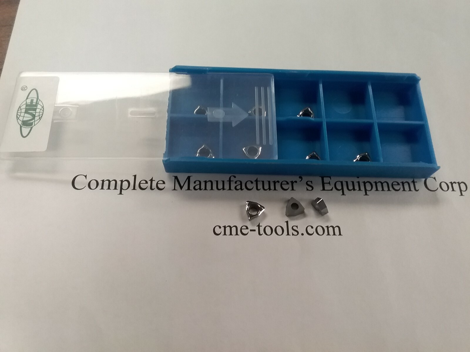 10pcs WCMX03 Carbide Inserts For  U Drills 5/8, 13/16, 3/4" aluminum cutting