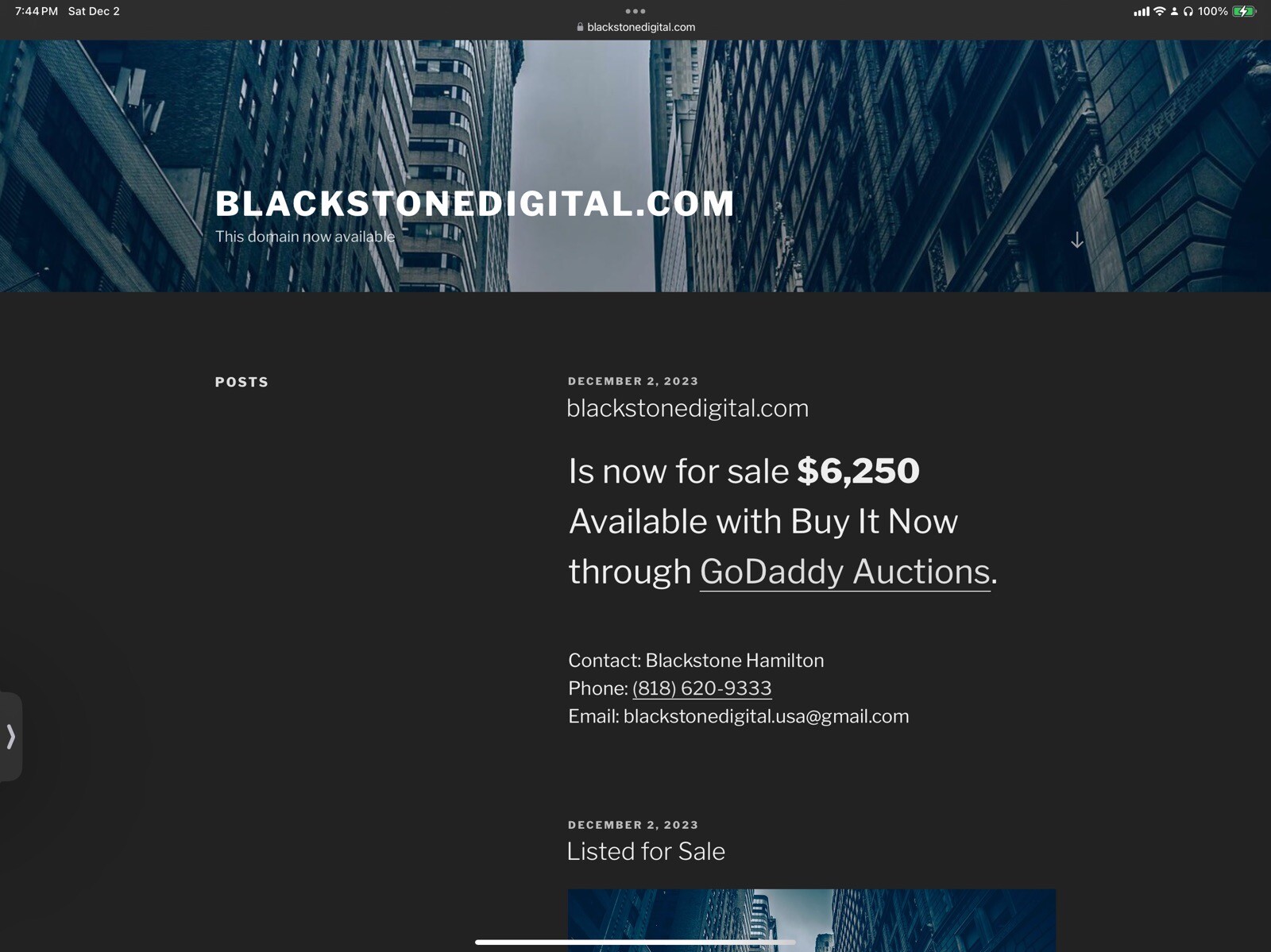 BlackstoneDigital.com