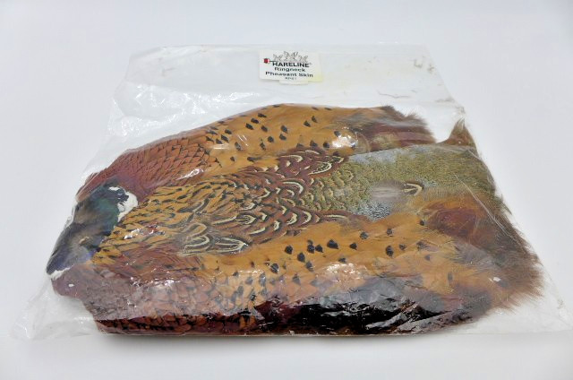 Hareline Beautiful Ring Neck Pheasant Feathers/Skin NEW IN PACKAGE Fly Fishing