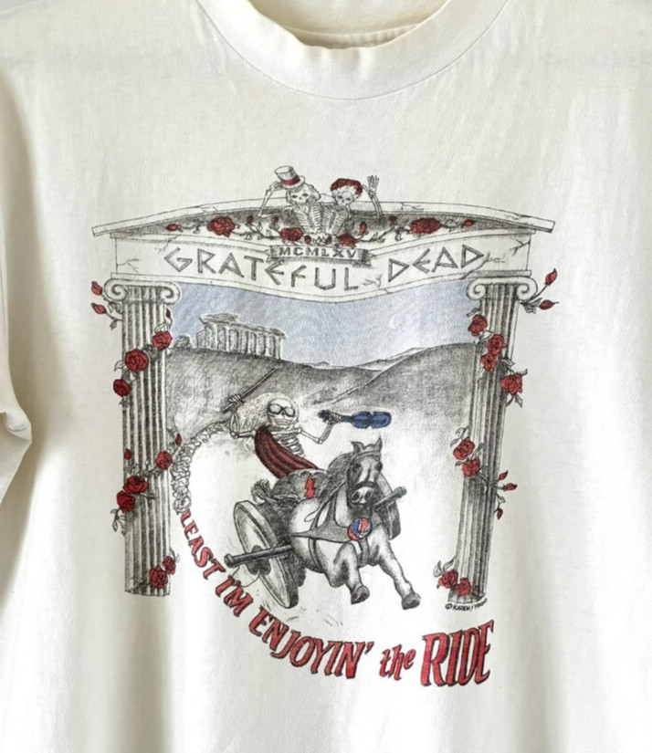 Grateful Dead Shirt Vintage 1985 20th Anniversary Party Greek Theater Large