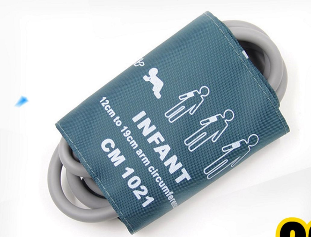 10pcs 12-19cm Pediatric Blood Pressue Arm Monitor NIBP Cuff Nylon Single Tube