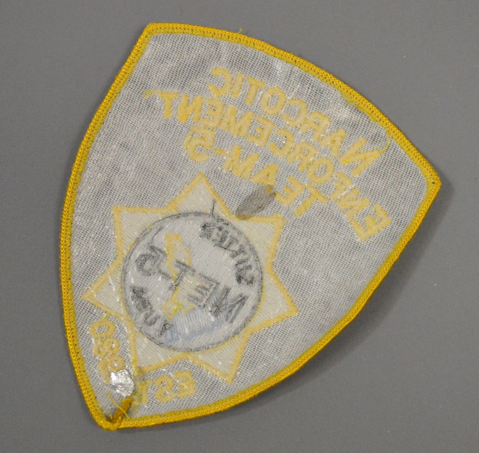 Sutter Yuba California Narcotic Enforcement Team-5 Patch ++ NET5 CA HTF