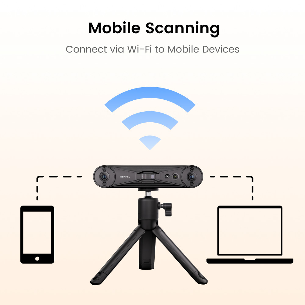 Revopoint INSPIRE2 3D Scanner For 3D Printer Handheld Outdoor Laser Scanner