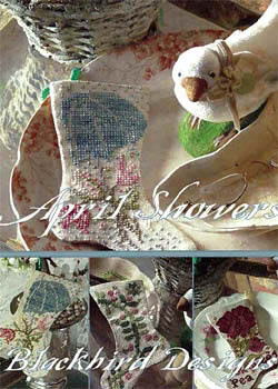 April Showers by Blackbird cross stitch pattern