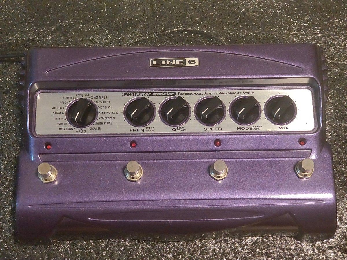Line6 FM4  Filter Guitar Effect Pedal Tested Electric Guitar