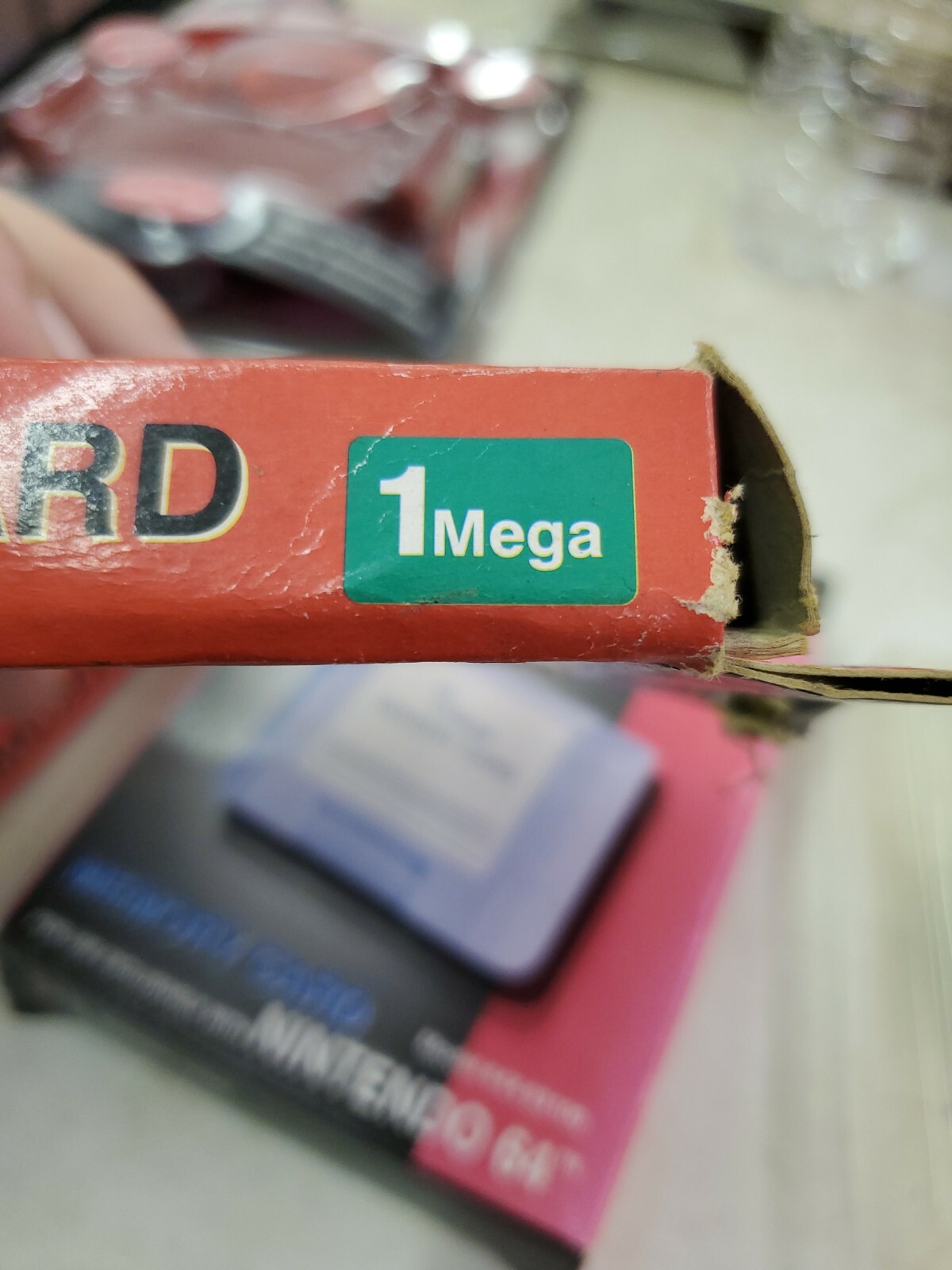 Y2K Nintendo 64 1 Mega memory Card