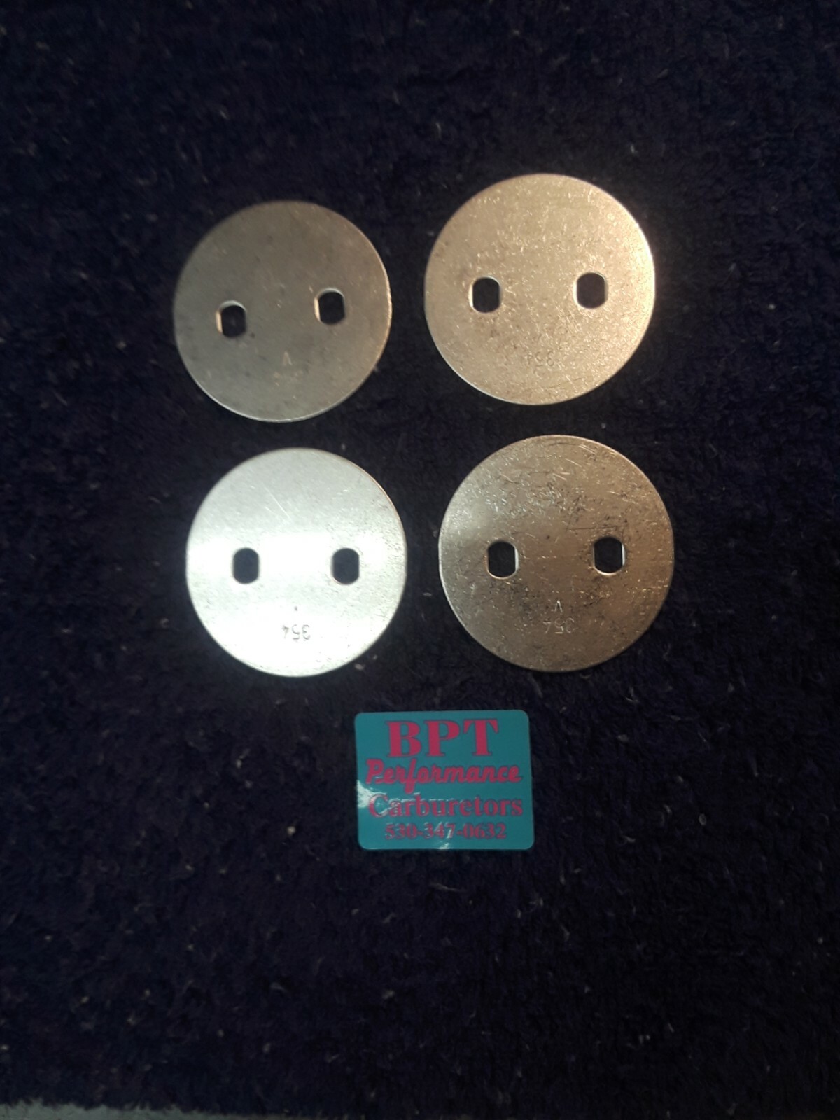 HOLLEY 650-800 STAINLESS STEEL THROTTLE BLADES #354  AED  BG DEMON QFT