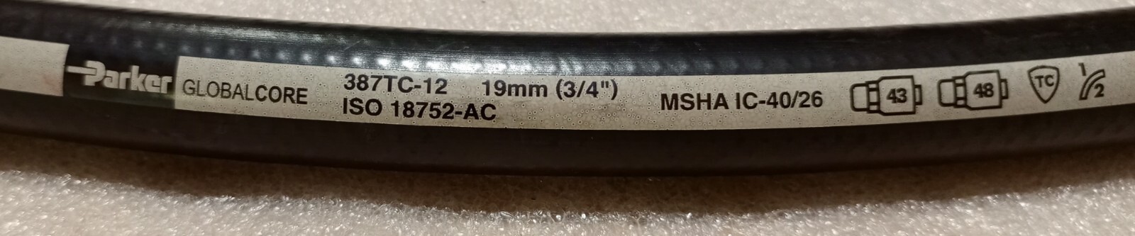 61074-4950GT Parker Hose Assy 3/4"-19MM