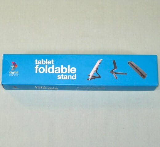FOLDING STAND for iPad or Tablet by Digital Basics NEW Black Desktop