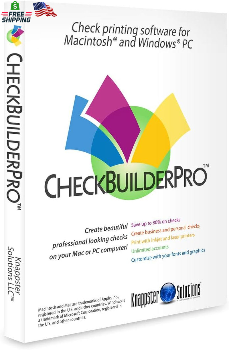 Checkbuilderpro - Windows & Mac Check Printing Software