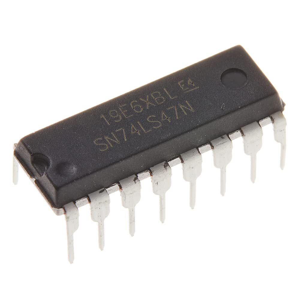 10 Piezas Sn74ls47n 74Ls47n 74Ls47 74Ls Bcd A Decodificador/controlador De 7...