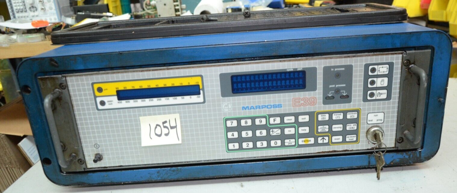 Marposs Gaging Controls E39 Amplifier 6315600000 6315040802 6315340501