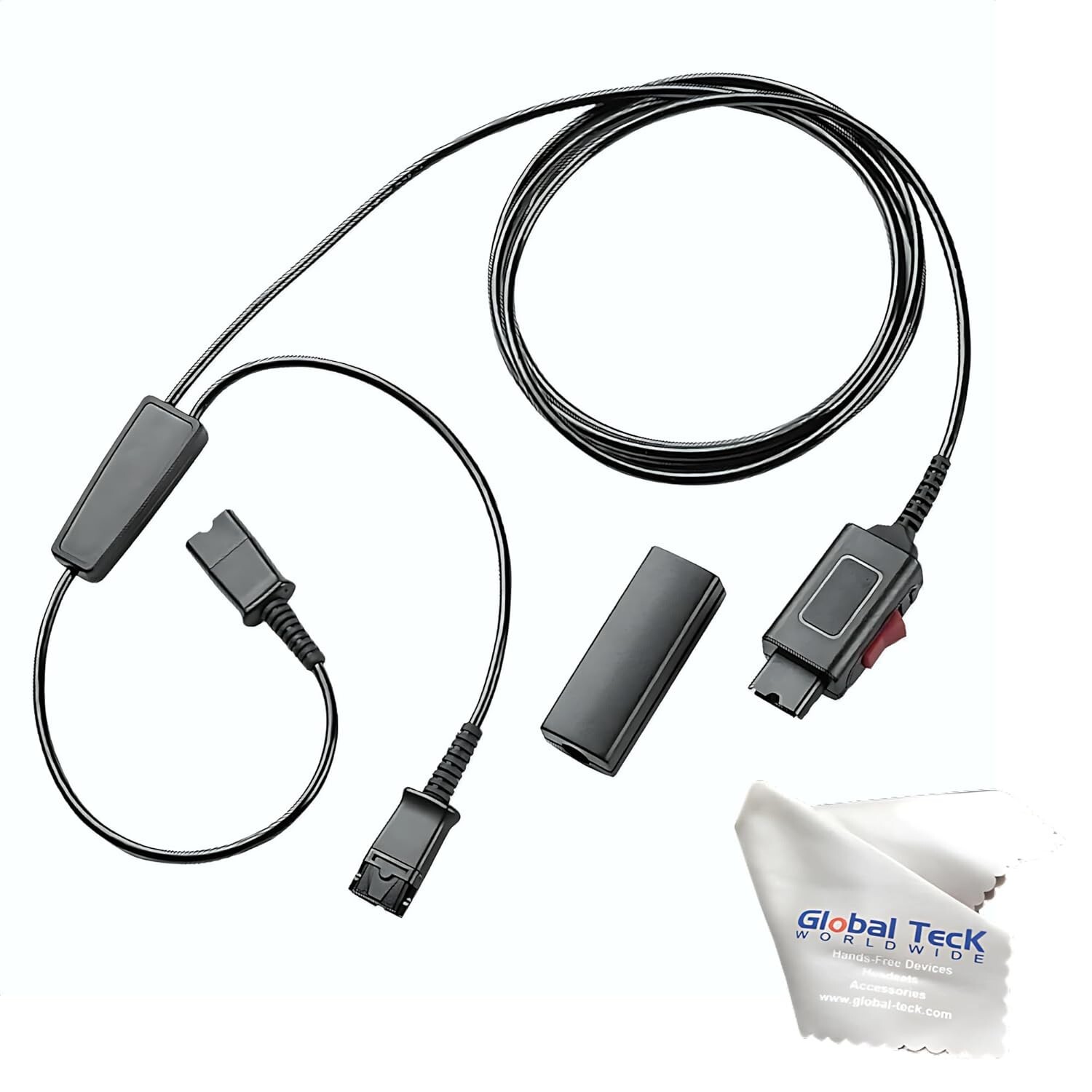 Plantronics Style Headset Splitter and Telephone Cable-Supervisor Agent Training